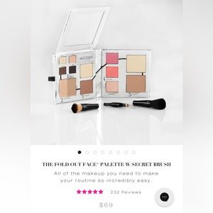 NWT WOOSH FACE PALETTE
